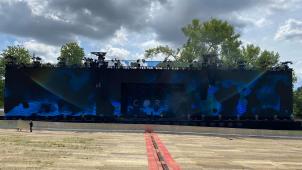 <p>Die Ruhe vor dem Sturm. Letzte Vorbereitungen beim Core Festival, das an diesem Wochenende zum ersten Mal seine Tore öffnet.</p>
