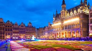 <p>Der Brüsseler Blumenteppich im Jahr 2010</p>