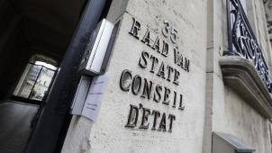 <p>Der Staatsrat tagt in der rue de la Science in Brüssel.</p>