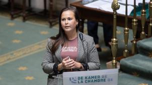 <p>Ecolo's Julie Chanson</p>