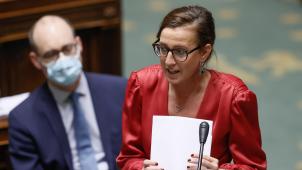 <p>Diese Aufnahme zeigt Kattrin Jadin in der Kammer.</p>