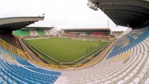 <p>Ein Blick ins weite Rund des Brügger Jan-Breydel-Stadions</p>