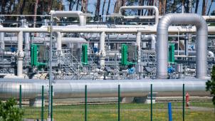 <p>Gasempfangsstation der Ostseepipeline Nord Stream 1</p>