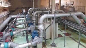 <p>Die Trinkwasseraufbereitungsanlage der SWDE in Stembert</p>