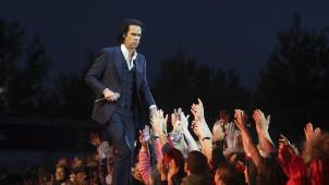 <p>Nick Cave suchte und fand bei TW Classic den Kontakt zum Publikum. Fotos: Herbert Simon</p>