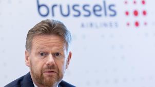 <p>Brussels Airlines CEO Peter Gerber bleibt nichts anderes übrig, als Flüge zu streichen.</p>