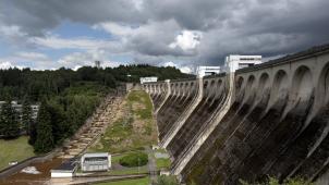 <p>Wesertalsperre in Eupen</p>