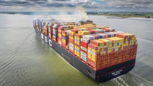 <p>Das Schiff, dem die Ehre zuteil wurde das Experiment durchzuführen, ist die MSC Diletta. Es handelt sich um ein gigantisches Containerschiff, 399,77 Meter lang und 61,04 Meter breit.</p>