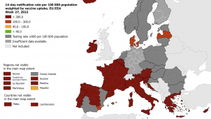<p>Belgien wird mittlerweile komplett dunketlrot dargestellt.</p>