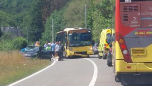 <p>Dieser Schnappschuss lässt erahnen, wie schwer der Unfall war.</p>