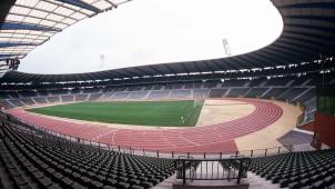 <p>Das König-Baudouin-Stadion auf dem Brüsseler Heyselgelände.</p>