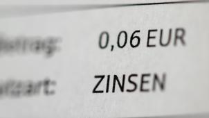 <p>Ausdruck eines Sparkontos</p>