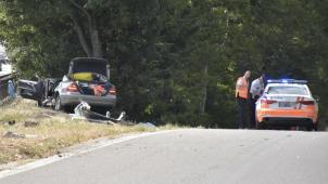 <p>Ein Blick auf die Unfallstelle</p>