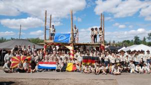 <p>Internationale Freundschaften werden geschlossen bei den Treffen der Royal Ranger. So wie in diesem Jahr auf dem Bundescamp im thüringischen Gotha (D).</p>