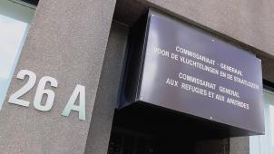 <p>Das Generalkommissariat für Flüchtlinge und Staatenlose (GKFS) in Brüssel entscheidet über Asylanträge.</p>