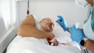 <p>Die Zahl der Corona-Patienten in den belgischen Krankenhäusern nimmt weiter ab.</p>