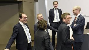<p>Ob die Regierung von Premier De Croo (Mitte, hinten) im Herbst viel Grund zur Freude haben wird, ist fraglich.</p>