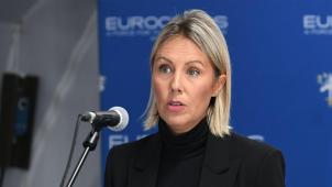 <p>Verteidigungsministerin Ludivine Dedonder</p>