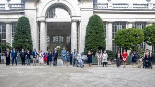 <p>Bereits im vergangenen Jahr empfing der König zusammen mit Annelies Verlinden mehrere „Helden des Alltags“ zu einer Audienz.</p>