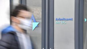 <p>Blick auf das Arbeitsamt</p>