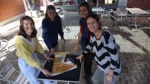 <p>Claire Guffens, Annika Orsen, Judith Thelen und Nathalie Peters stellten das Programm vor.</p>