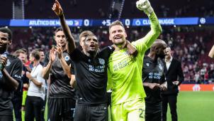 <p>Simon Mignolet avancierte erneut zum Matchwinner.</p>