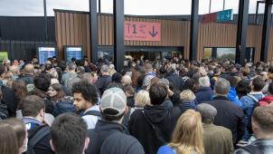 <p>Im Zuge des Streiks herrschte am Flughafen Chaos.</p>