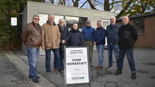 <p>An der Vyllgasse, direkt neben dem Jugendheim, haben die Mitglieder der Ketteniser Dorfwerkstatt einen geeigneten Platz für ihr neues Container-Lokal gefunden.</p>