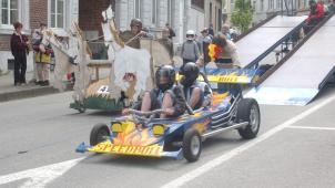 <p>Zuletzt bretterten 2004 Seifenkisten die Neustraße hinunter.</p>