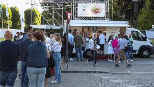 <p>Foodtrucks sind bei vielen Belgiern sehr beliebt.</p>
