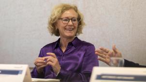 <p>Fachbereichsleiterin Karin Cormann gab Auskunft über den Ablauf der Antragsstellung.</p>