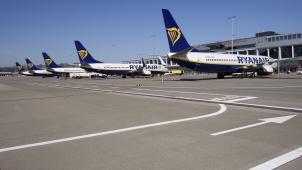 <p>Am Ryanair-Stützpunkt in Charleroi wurden am Wochenende 152 Flüge gestrichen. Davon waren 20.000 Passagiere betroffen.</p>
