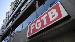 <p>Ein Blick von außen auf die FGTB-Zentrale in Lüttich</p>