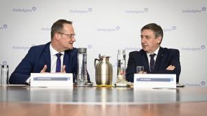 <p>DG-Ministerpräsident Oliver Paasch (l.) und sein flämischer Amtskollege Jan Jambon erweitern die Zusammenarbeit.</p>