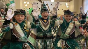 <p>Von Kindesbeinen an eingefleischte Karnevalisten: Das neue Eupener Kinderprinzengespann (Thibo I. und die Pagen Camille und Liana) feierte am Wochenende einen gelungenen Einstand.</p>