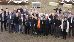 <p>Sichtlich gute Stimmung herrschte beim Neujahrsempfang des fusionierten ZAWM.</p>