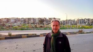 <p>Bernhard Keutgens in Aleppo: Seit 2018 lebt der Eupener Psychotherapeut in der einstigen syrischen Handelsmetropole.</p>