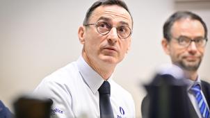 <p>Zonenleiter Daniel Keutgen stellte am Freitag die Kriminalstatistik des vergangenen Jahres vor.</p>