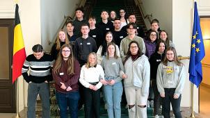 <p>Schüler aus Belgien, Deutschland und Italien lernen gemeinsam, was „Heimat“ bedeutet.</p>