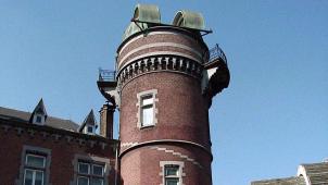 <p>Ein Bild aus vergangenen Zeiten (1999), als das Observatorium von Cointe noch für Besucher zugänglich war.</p>