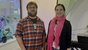 <p>Fabienne Colling und Pascal Colubry bilden die neue Doppelspitze von Ecolo Ostbelgien.</p>