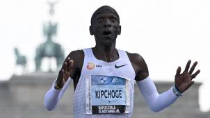 <p>Eliud Kipchoge inAktion</p>