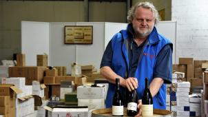 <p>Sommelier Bernd Visé kennt sich im Rhonetal bestens aus.</p>