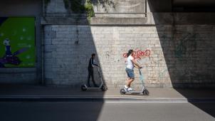 <p>E-Scooter liegen im Trend - auch in Belgien.</p>