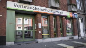 <p>Blick auf den Sitz der Verbraucherschutzzentrale in der Eupener Neustraße</p>