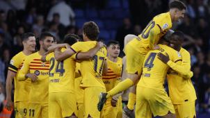 <p>Der FC Barcelona hat sich zum 27. Mal zum spanischen Fußball-Meister gekürt.</p>