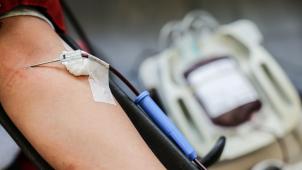 <p>Das Belgische Rote Kreuz ruftdie Bevölkerung eindringlich zum Blutspenden auf.</p>