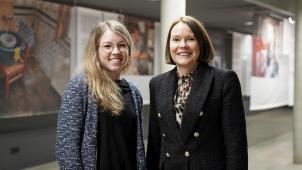<p>Liesa Scholzen und Elke Comoth betonten den Anspruch der Bewegung, Ostbelgien zukunftssicher zu gestalten und die Demokratie innerhalb und außerhalb der Bewegung weiter zu stärken.</p>
