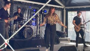 <p>Vapour Eyes eröffneten mit viel Energie den Eupen Musik Marathon.</p>
