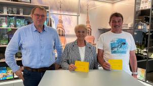 <p>Marlene Kauth und Jürgen Wego sind zwei der glücklichen Gewinner.</p>
